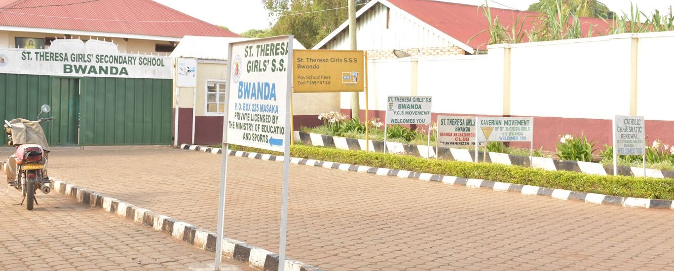 Entrance to St. Theresa School